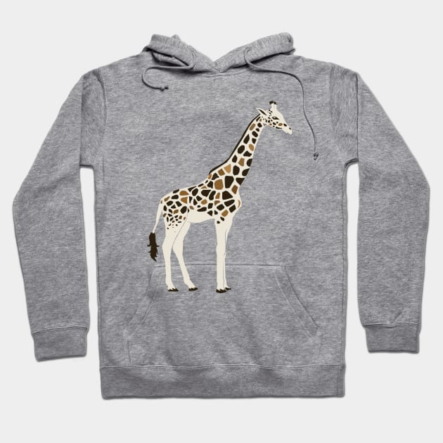 Giraffe Hoodie by bubbsnugg